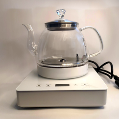Glass Kettle with Water Pump